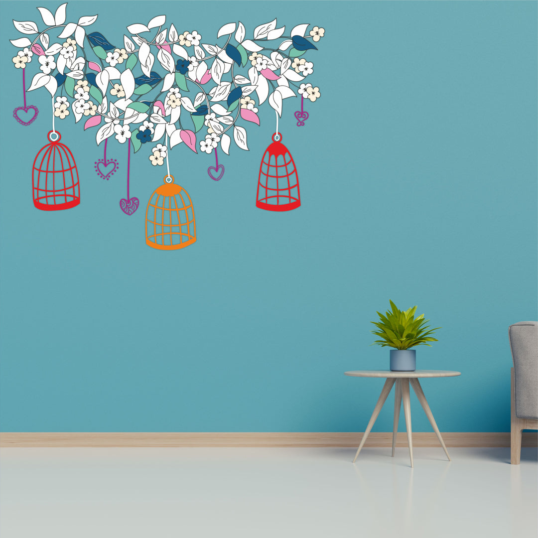 Wall Sticker Transparent Vinyl Self-Adhesive for Wall Decor