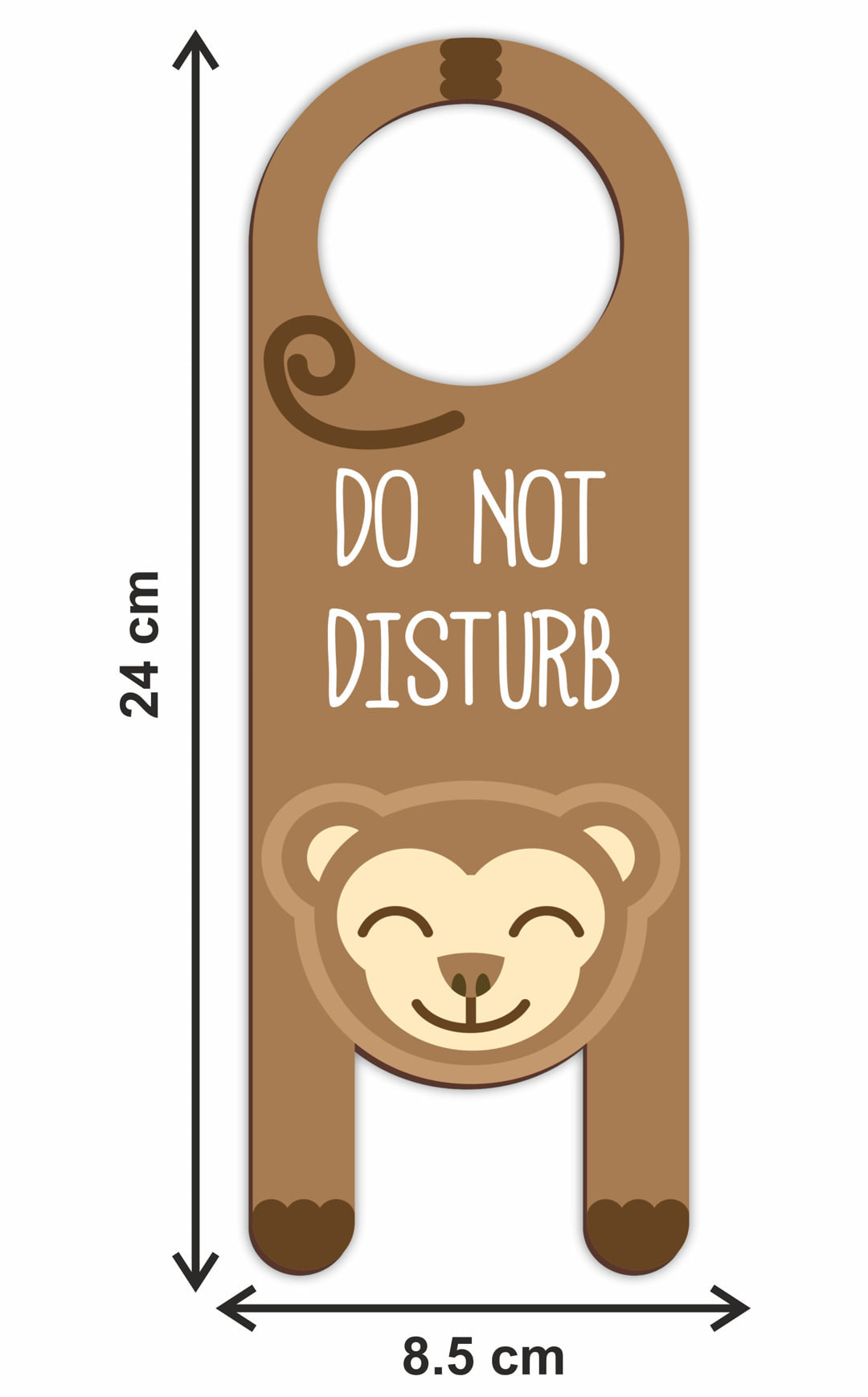 Do Not Disturb MDF Door Sign Hanger