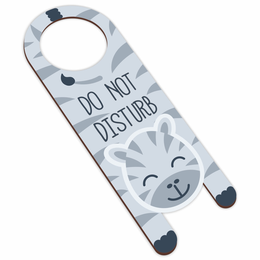 Do Not Disturb MDF Door Sign Hanger