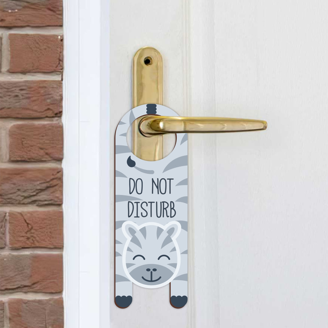 Do Not Disturb MDF Door Sign Hanger