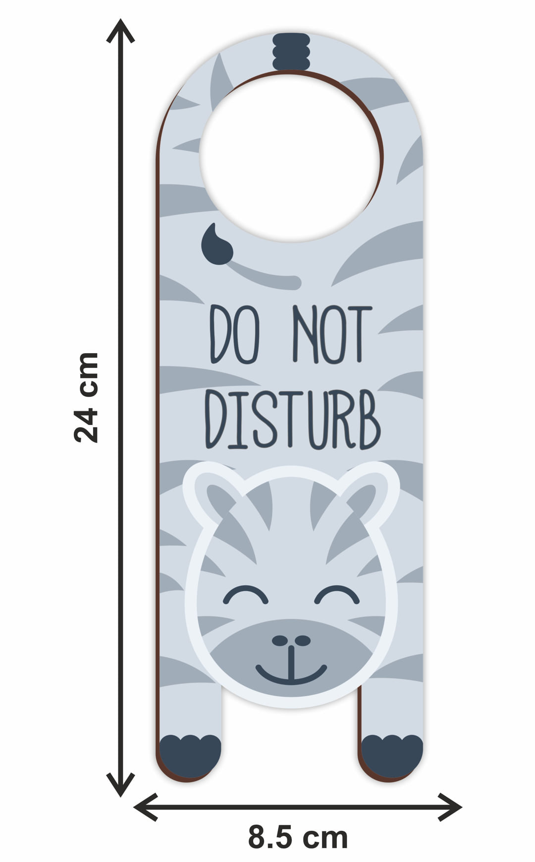 Do Not Disturb MDF Door Sign Hanger