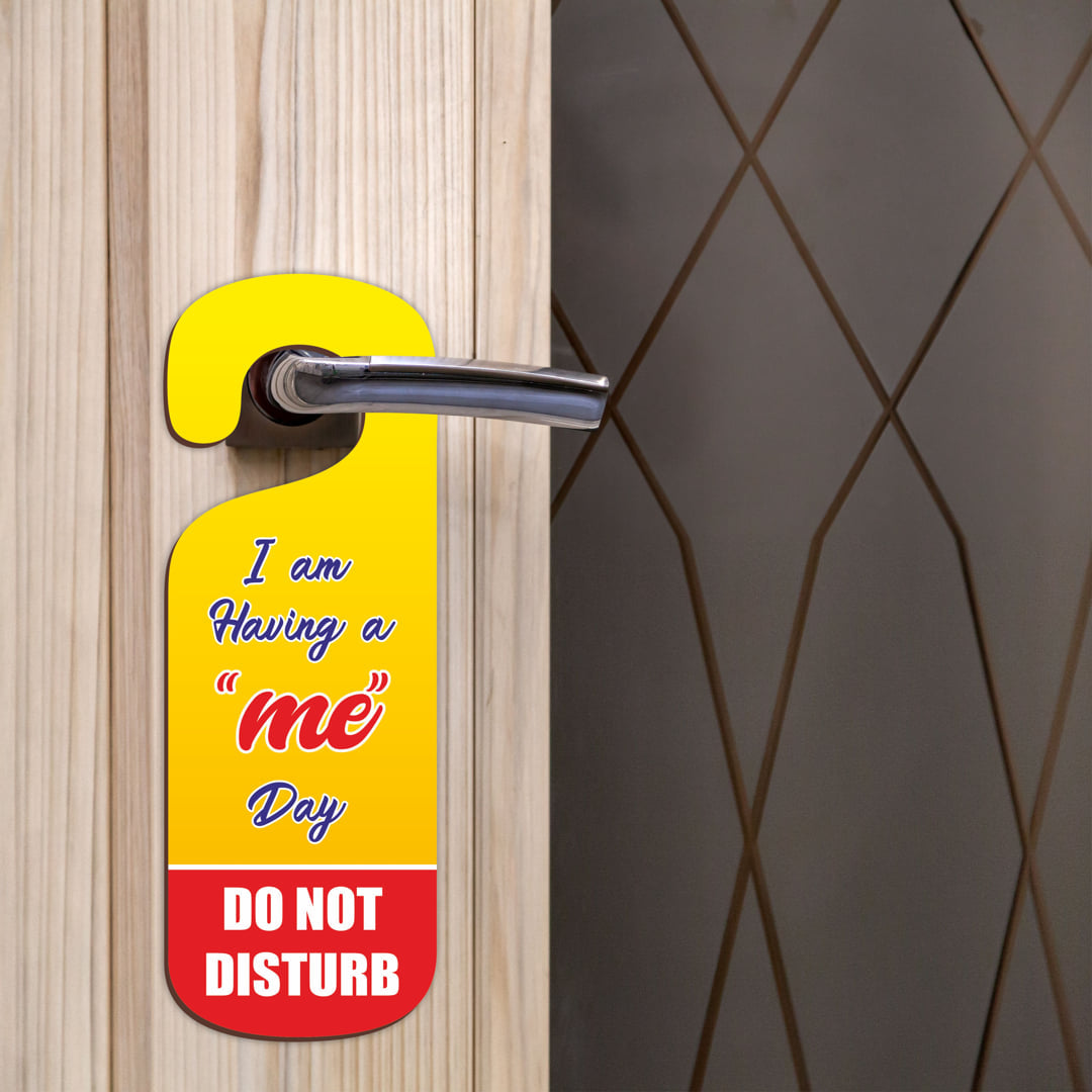 Do Not Disturb MDF Door Sign Hanger