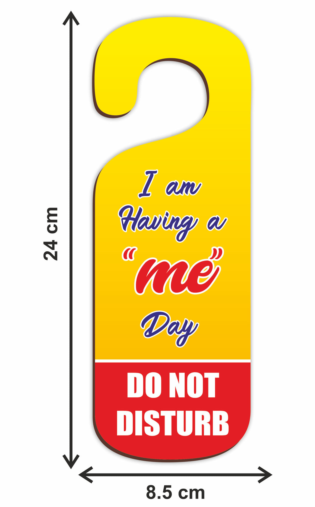 Do Not Disturb MDF Door Sign Hanger