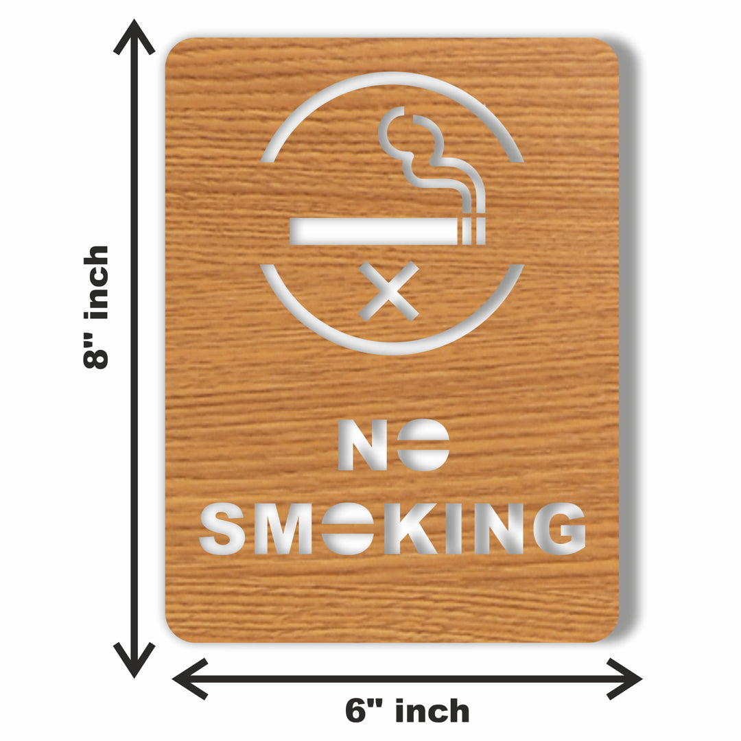 CVANU Wooden Door Sign Board for Recognise Place(Pack of 2)