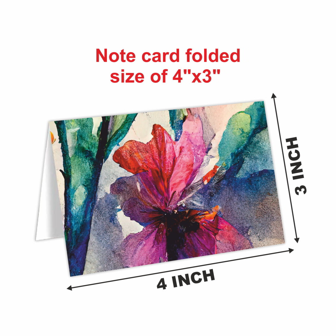 Floral Design Greeting Notecards