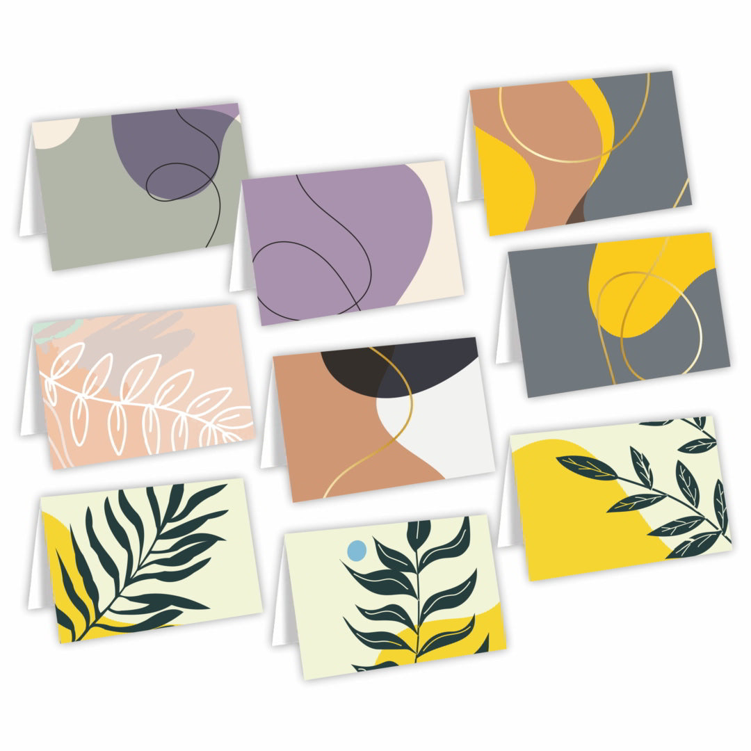 Floral Pattern Greeting Notecards