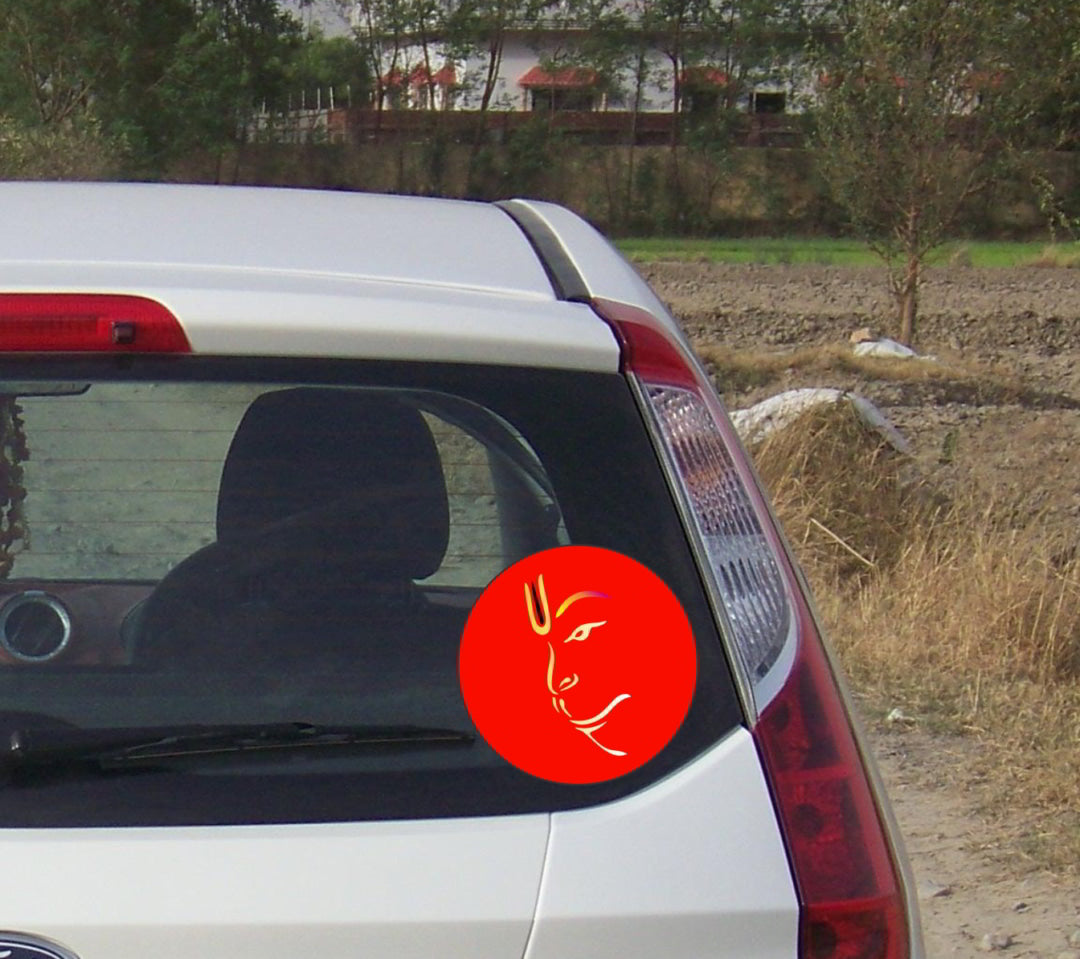 Hanuman ji Sticker for Car Sticker