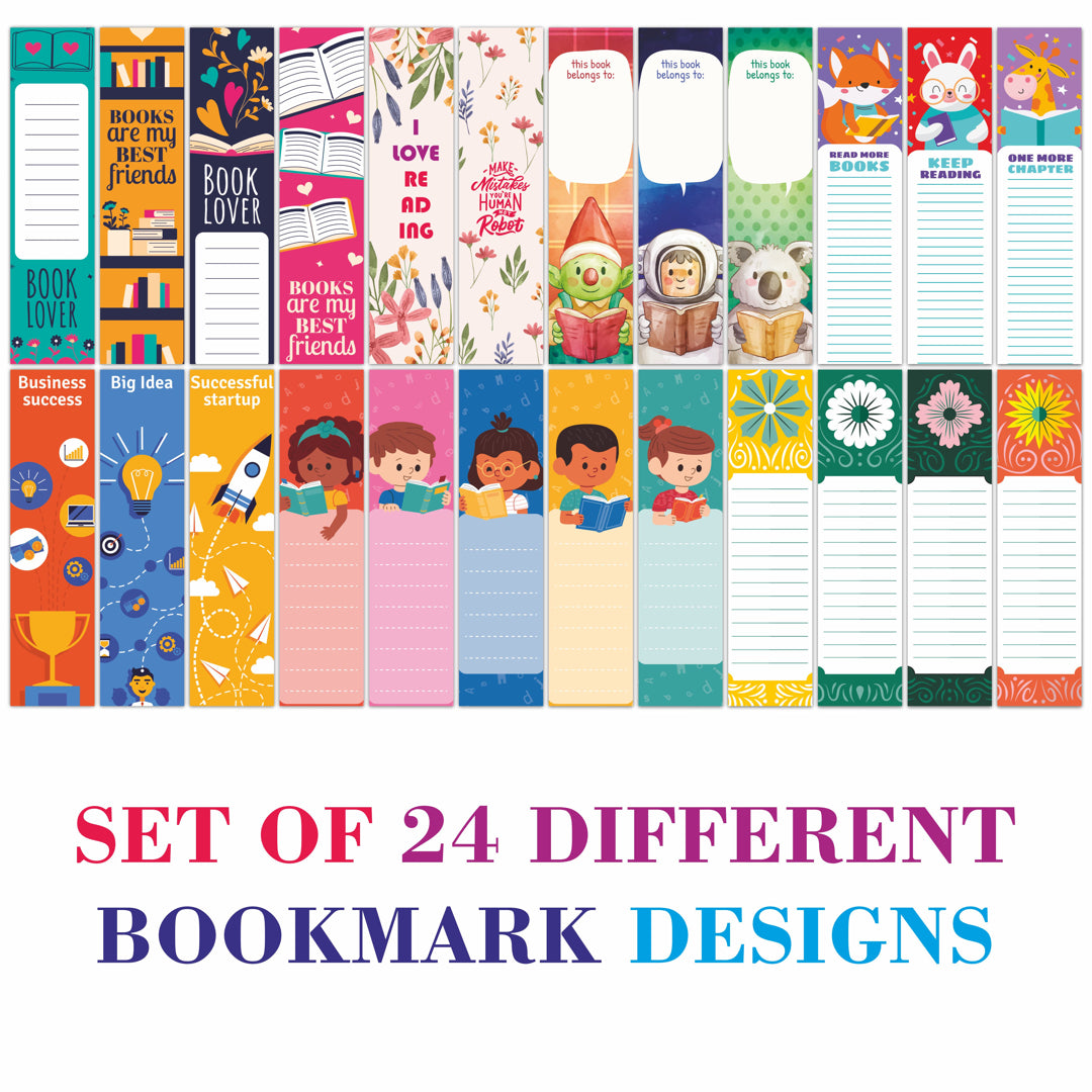 24 Designs Beautiful Printed Paper Designed for Books(D-07)