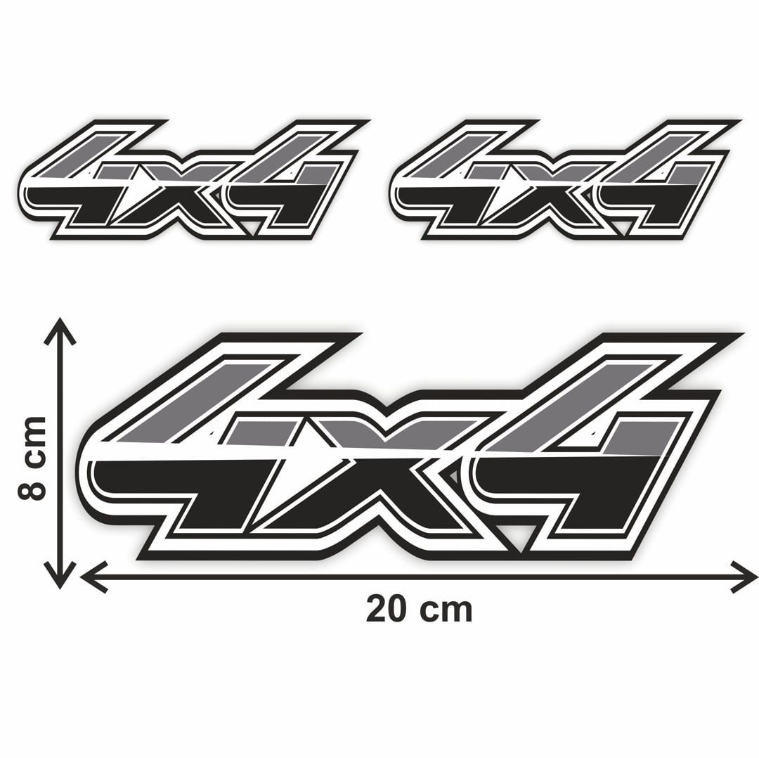 4x4 Exterior Car Sticker