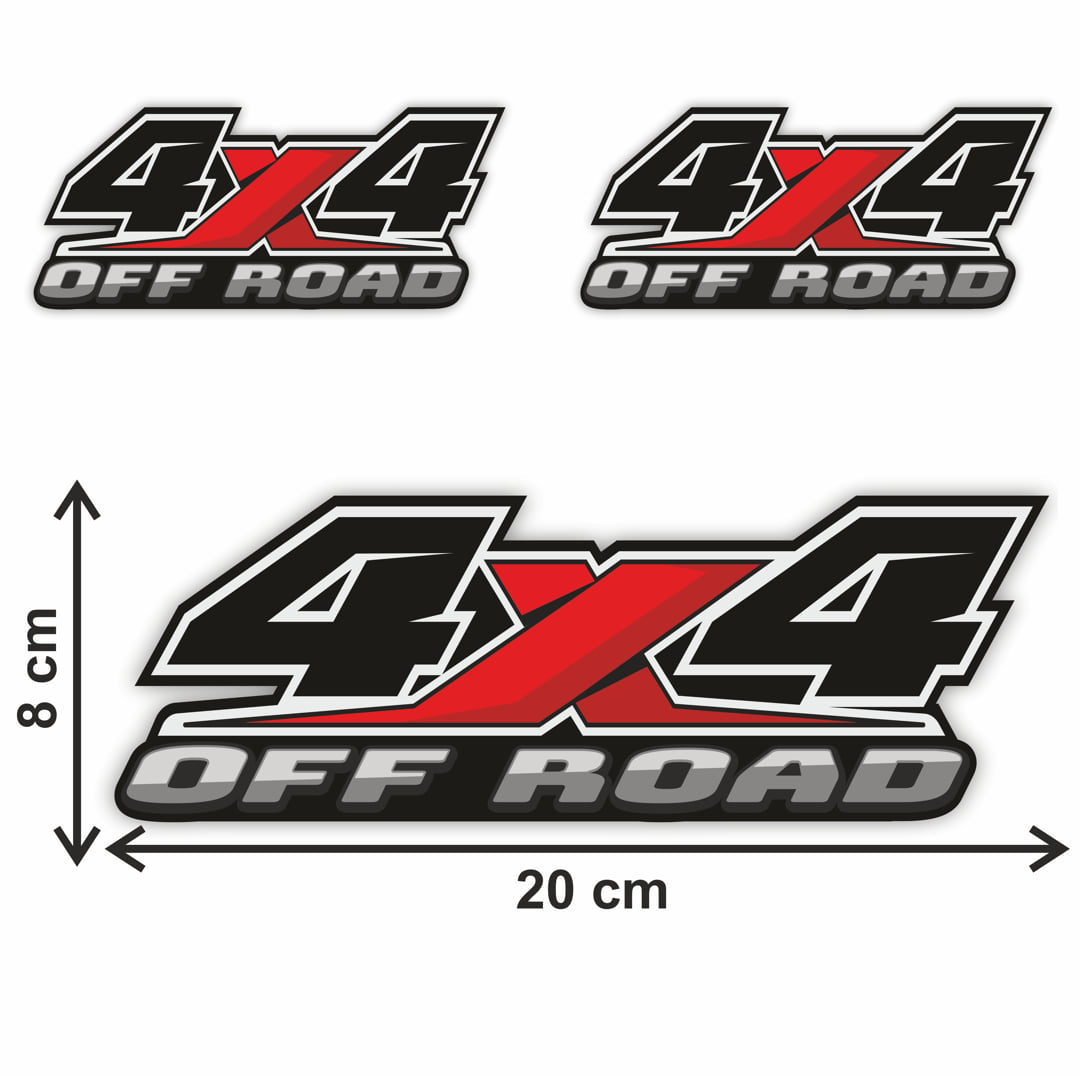 4x4 Exterior Car Sticker