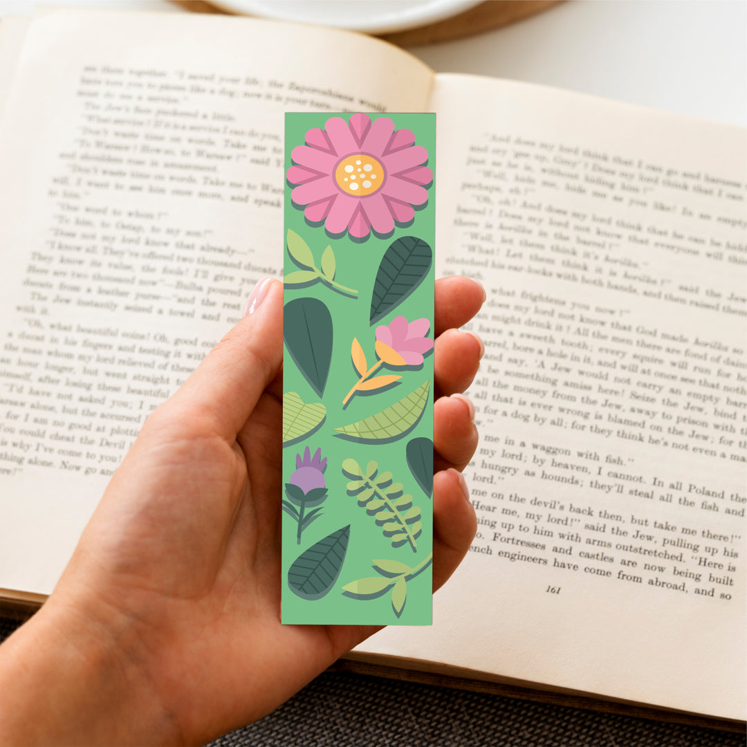 24 Designs Floral Theme Paper Designed for Books(D-01)