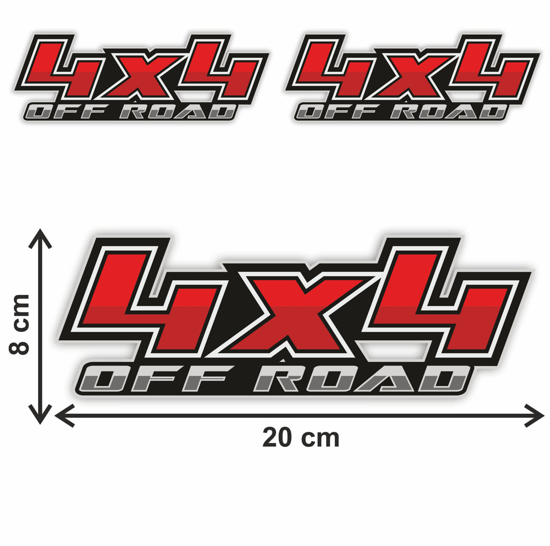 4x4 Exterior Car Sticker