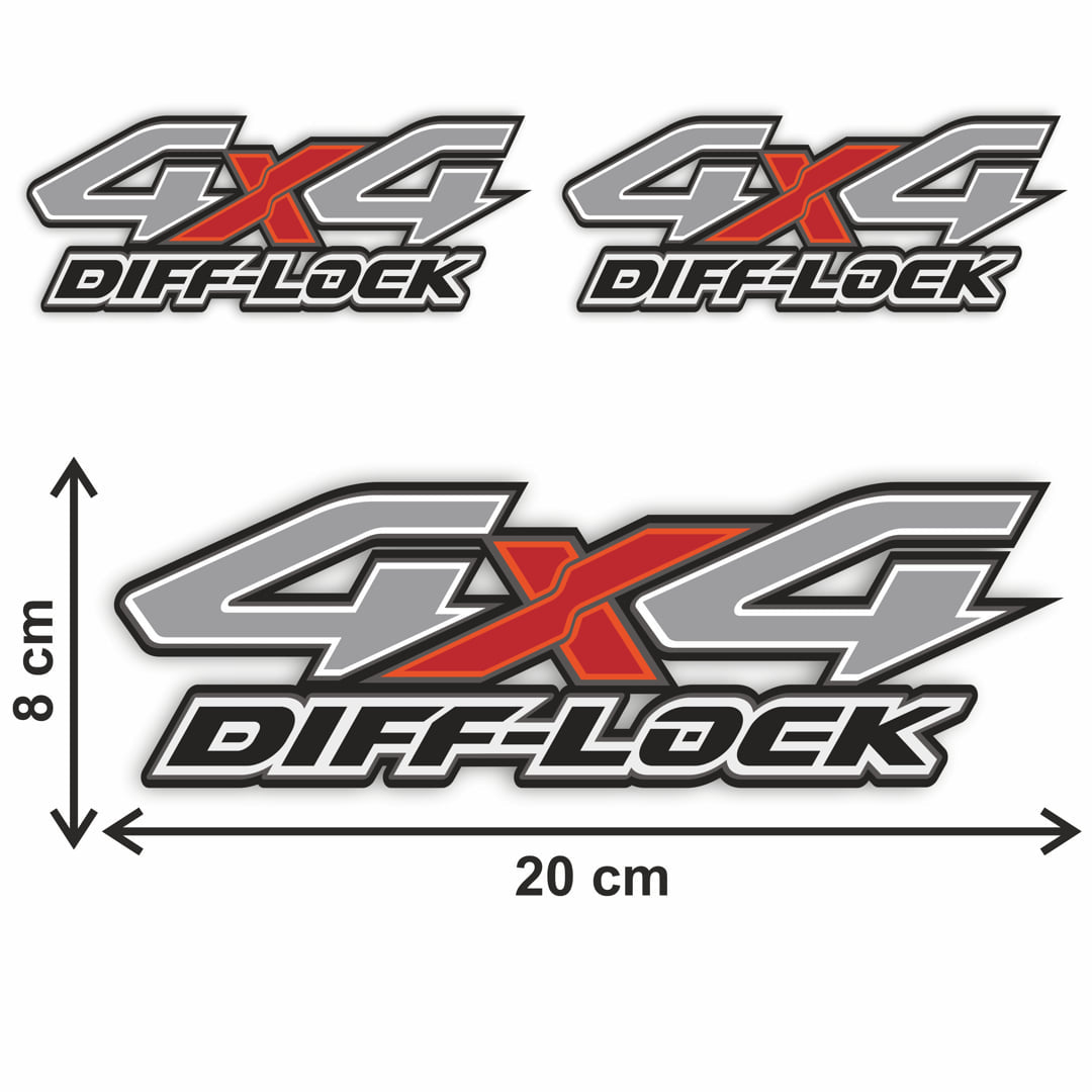 4x4 Exterior Car Sticker