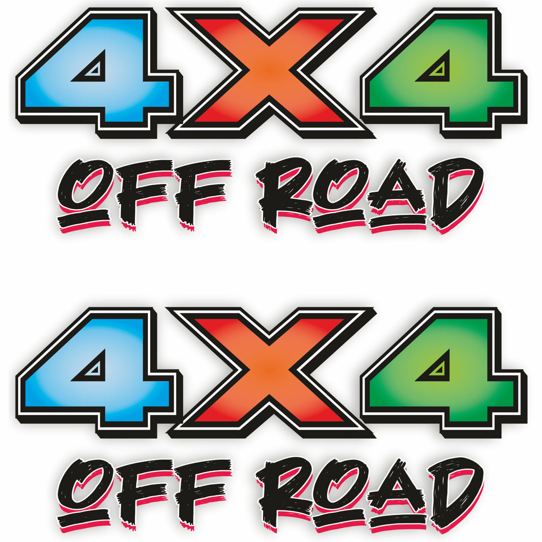 4x4 Exterior Car Sticker