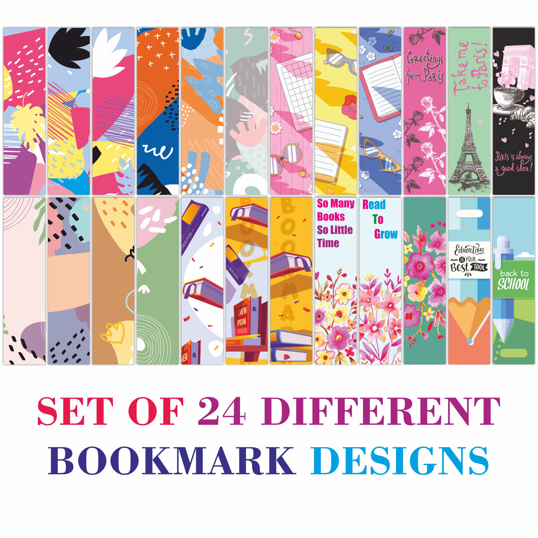 24 Designs Colorful Printed Paper Designed for Books(D-04)