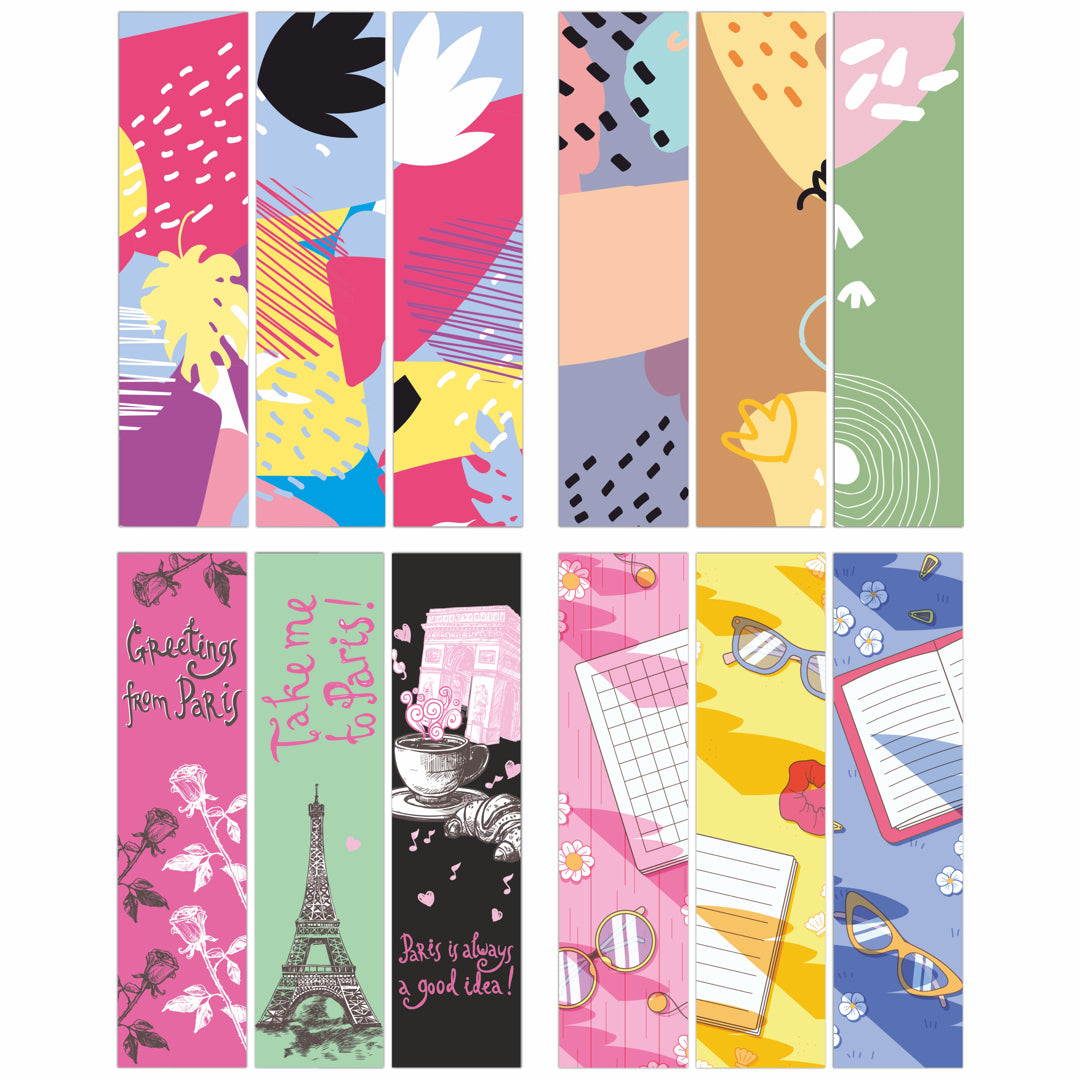 24 Designs Colorful Printed Paper Designed for Books(D-04)