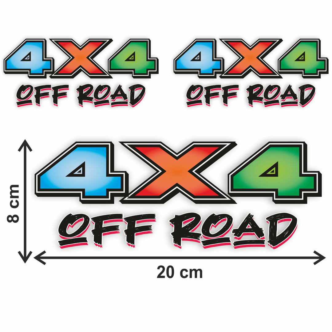 4x4 Exterior Car Sticker