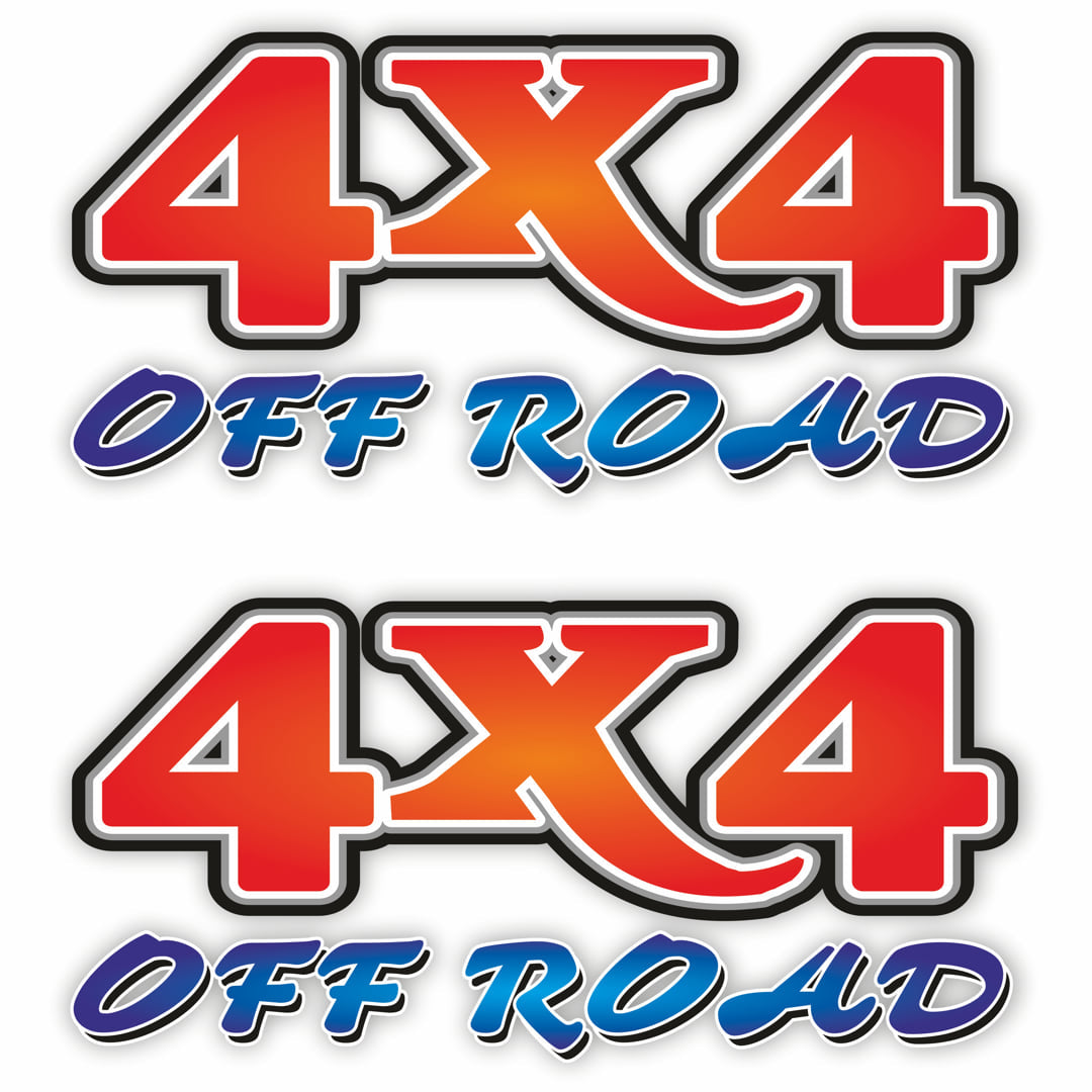 4x4 Exterior Car Sticker