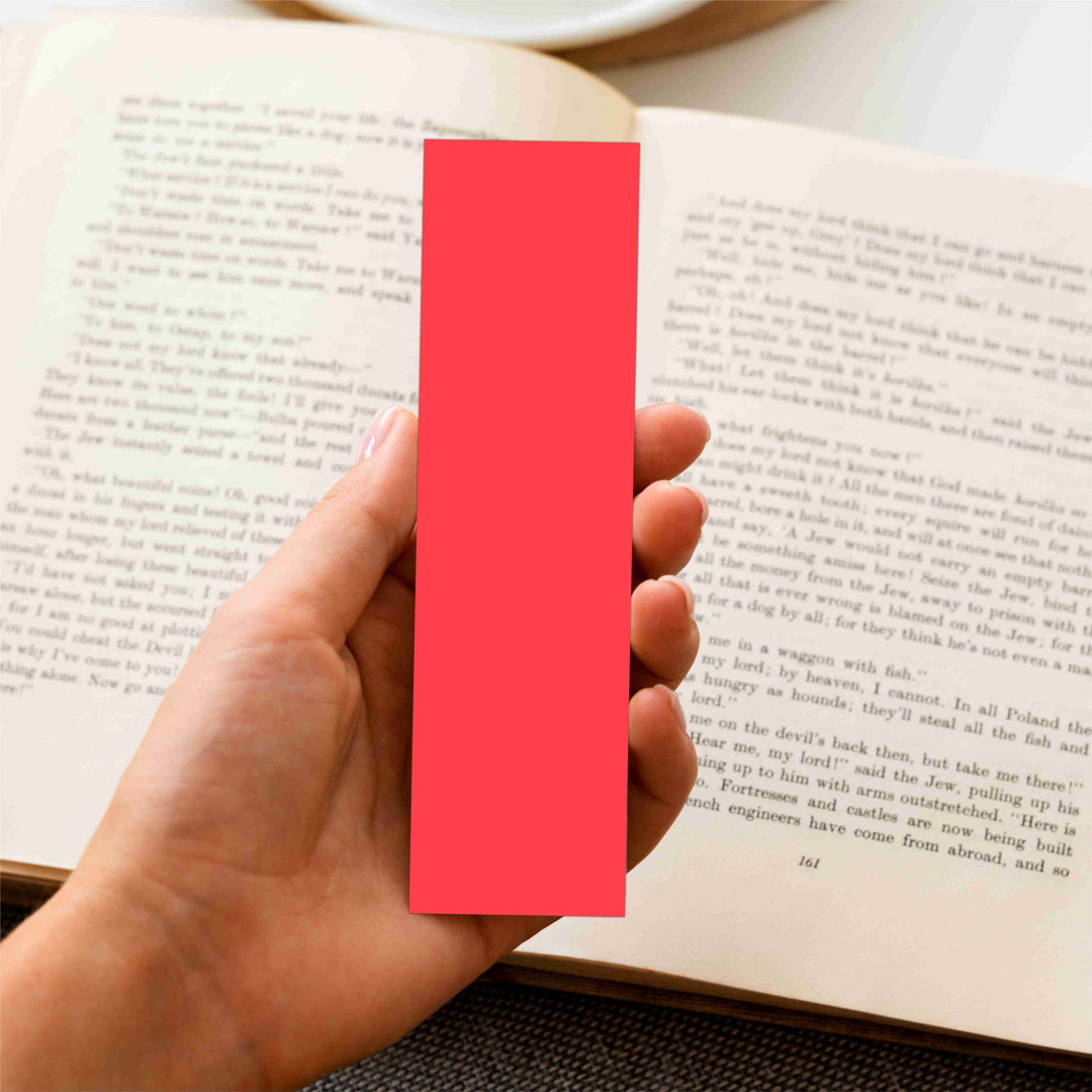Colorful Paper Bookmark for Books/Book Lovers (50pc)