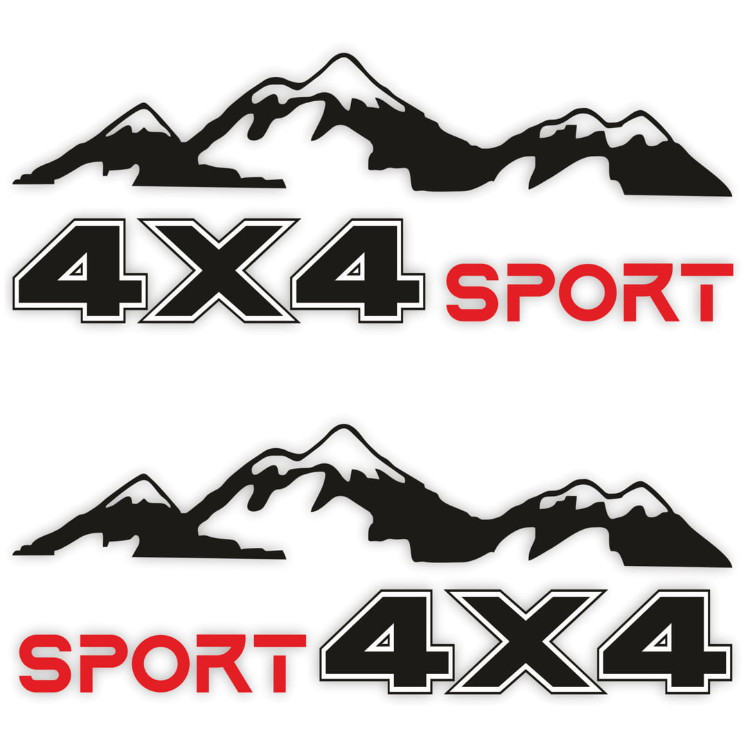 4x4 Exterior Car Sticker