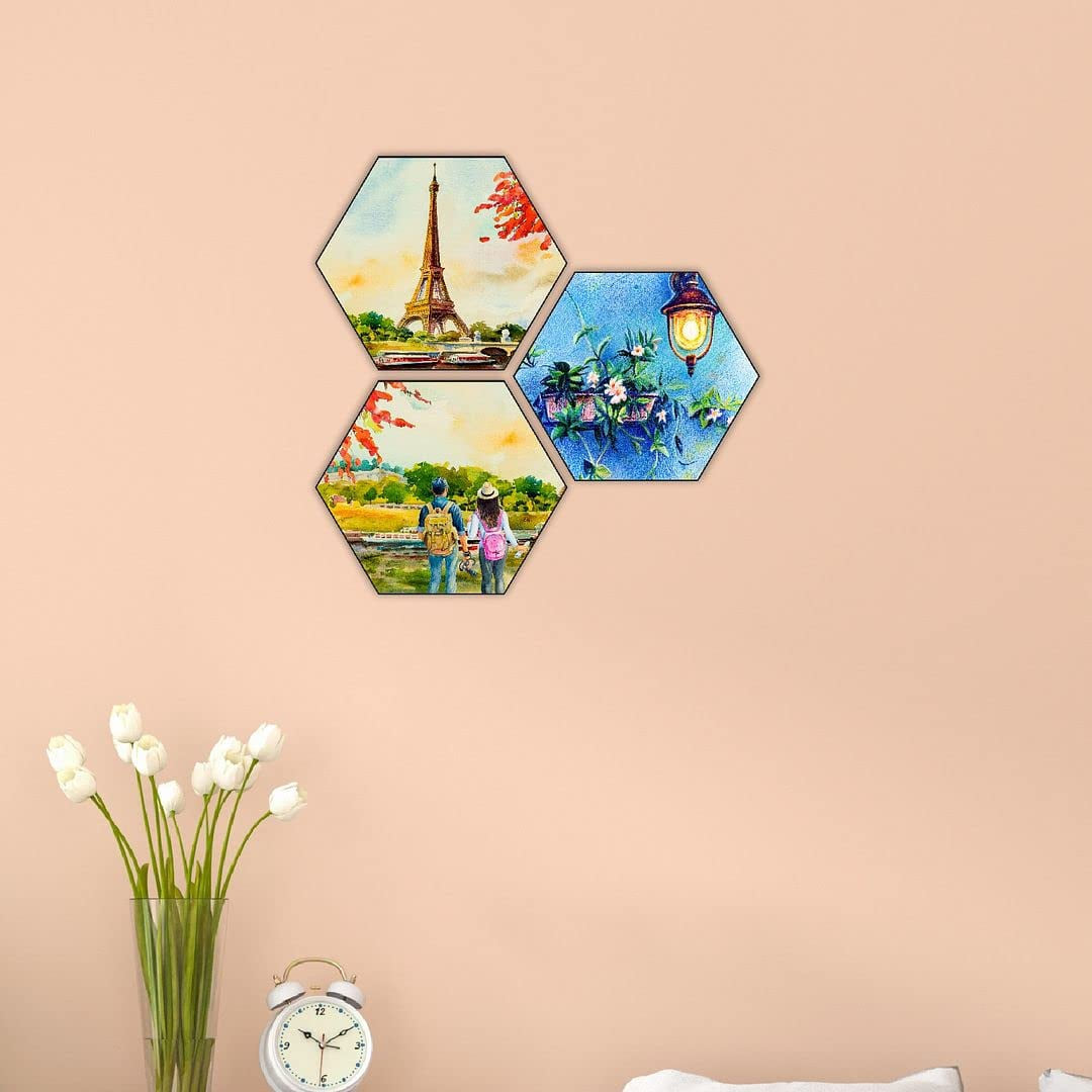 MDF Cut Out Hexagon Shape