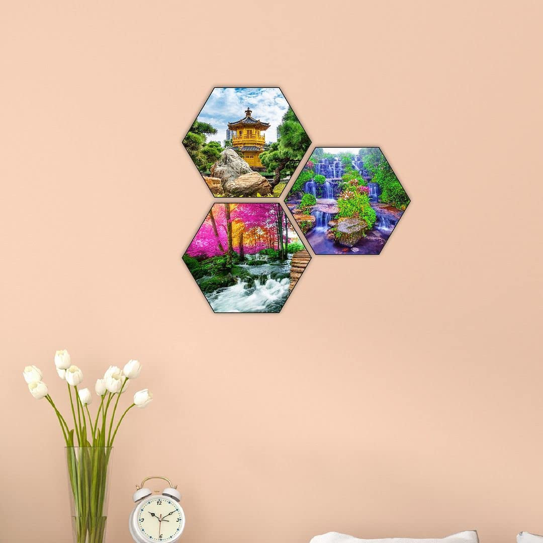 MDF Cut Out Hexagon Shape