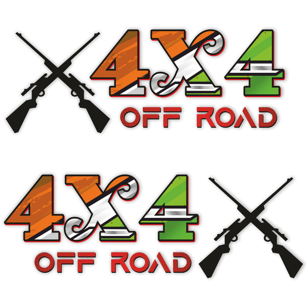 4x4 Exterior Car Sticker