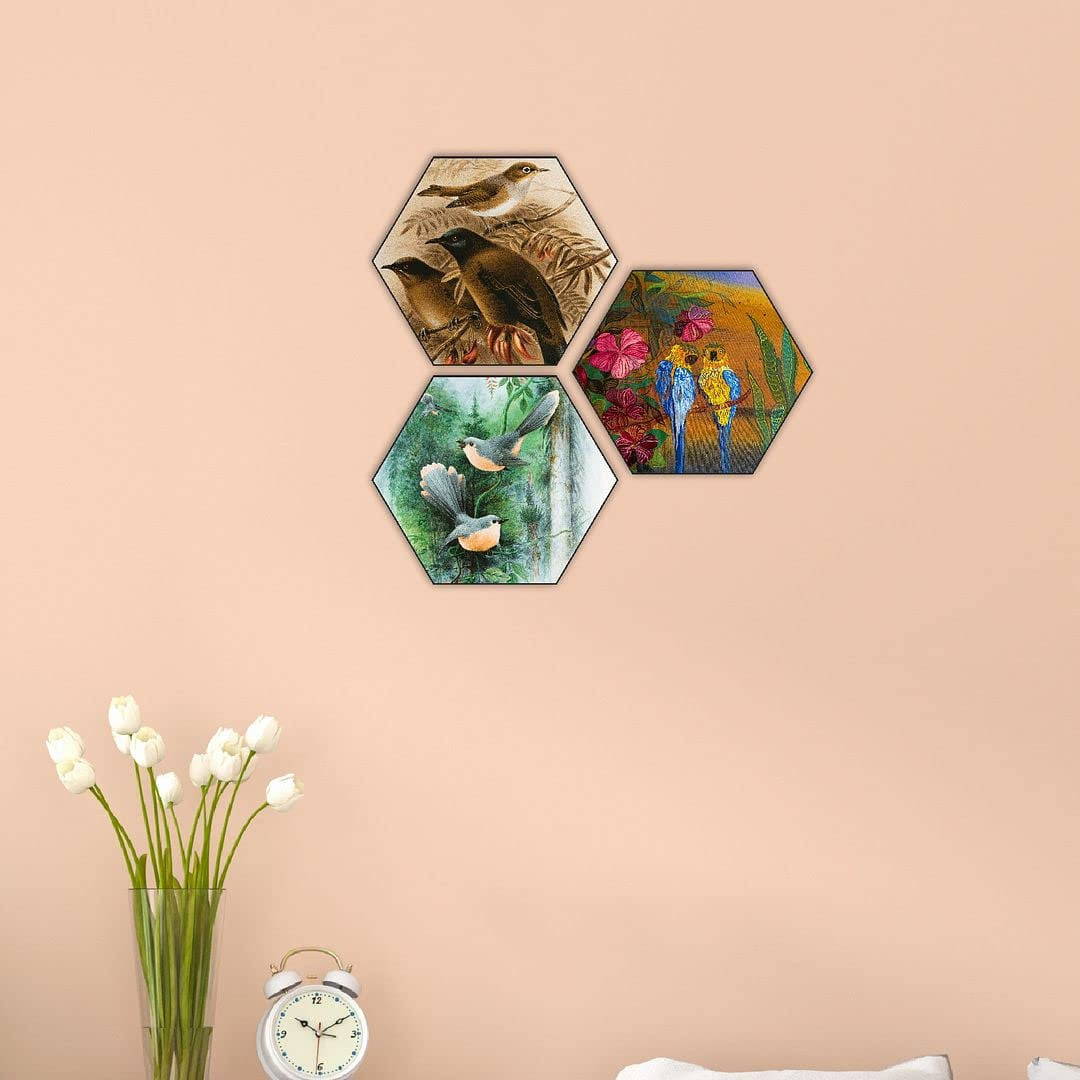 MDF Cut Out Hexagon Shape