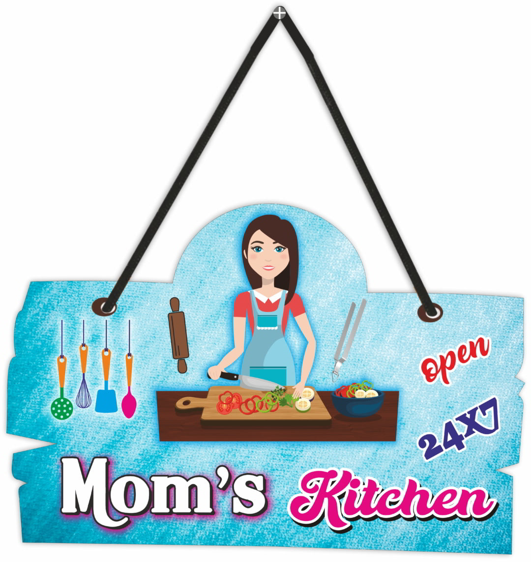 Open Mom,s Kitchen Hanging Board