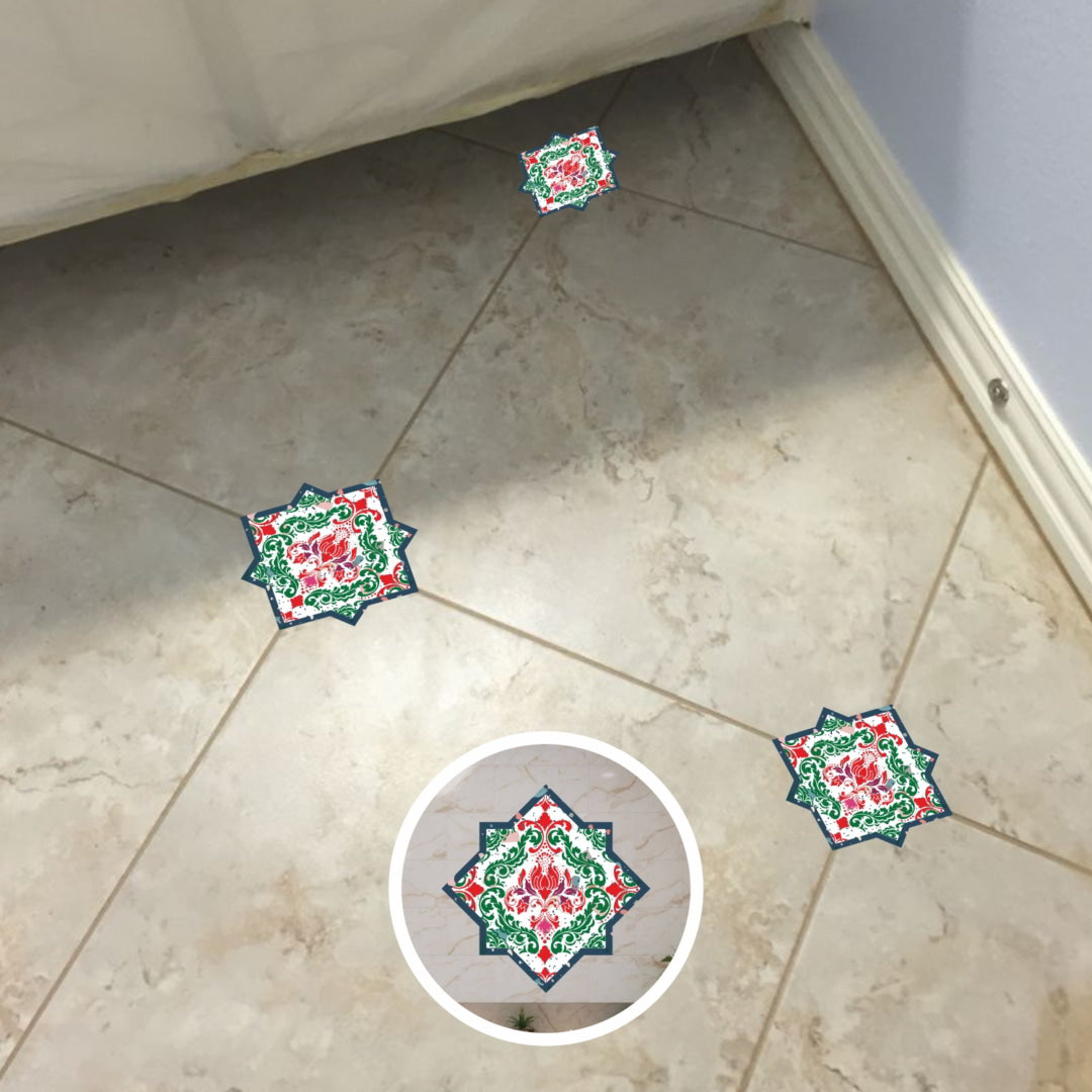 Floor Tiles Sticker-Pack of 20