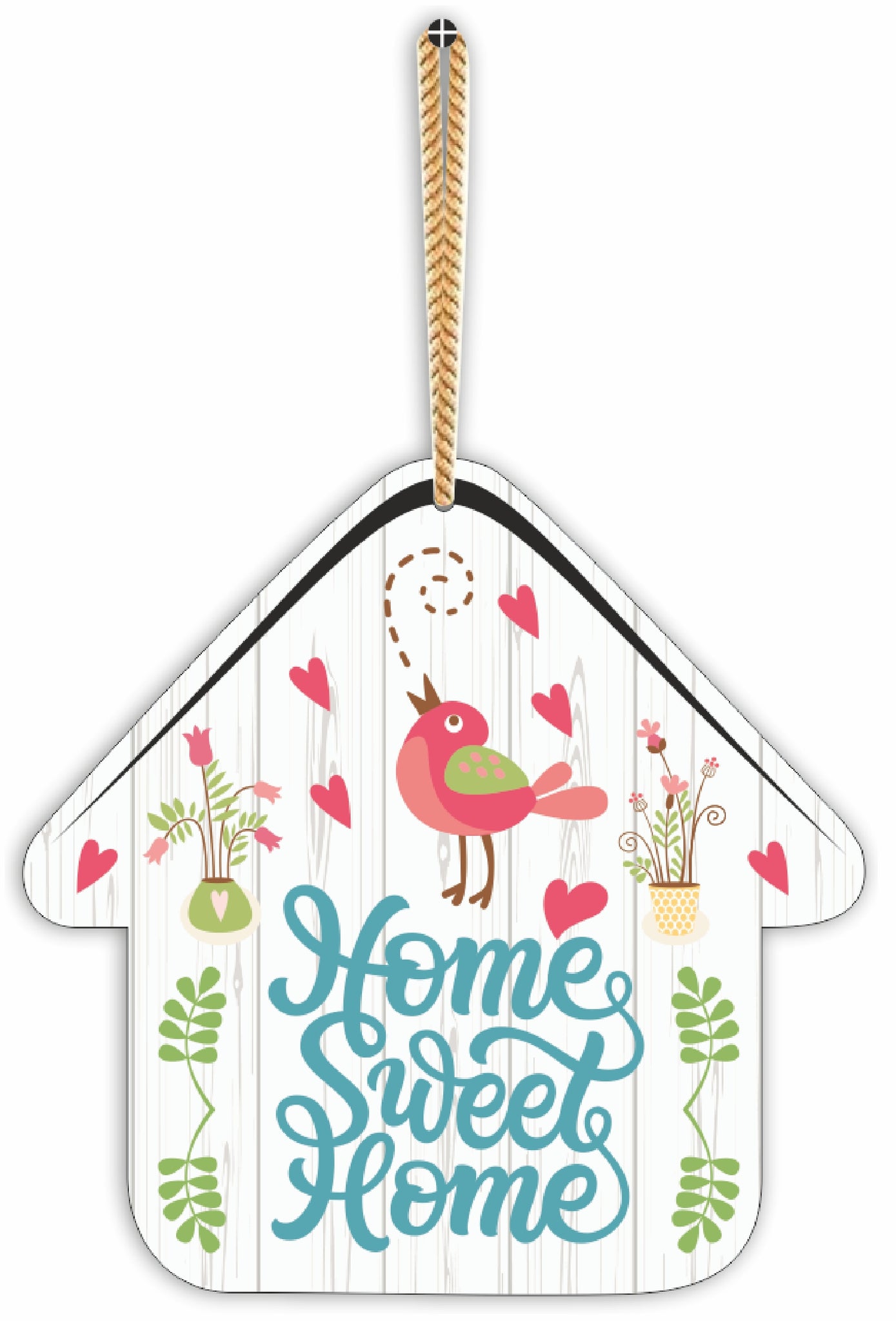 Home-Sweet-Home Printed MDF Wall Hanging