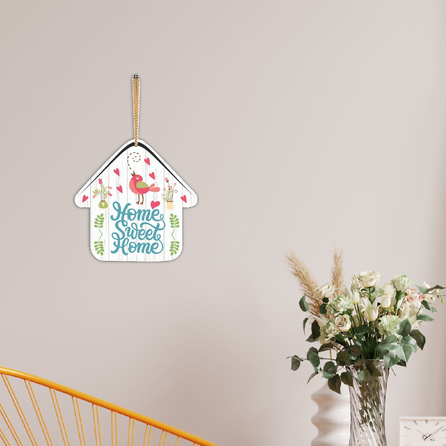 Home-Sweet-Home Printed MDF Wall Hanging