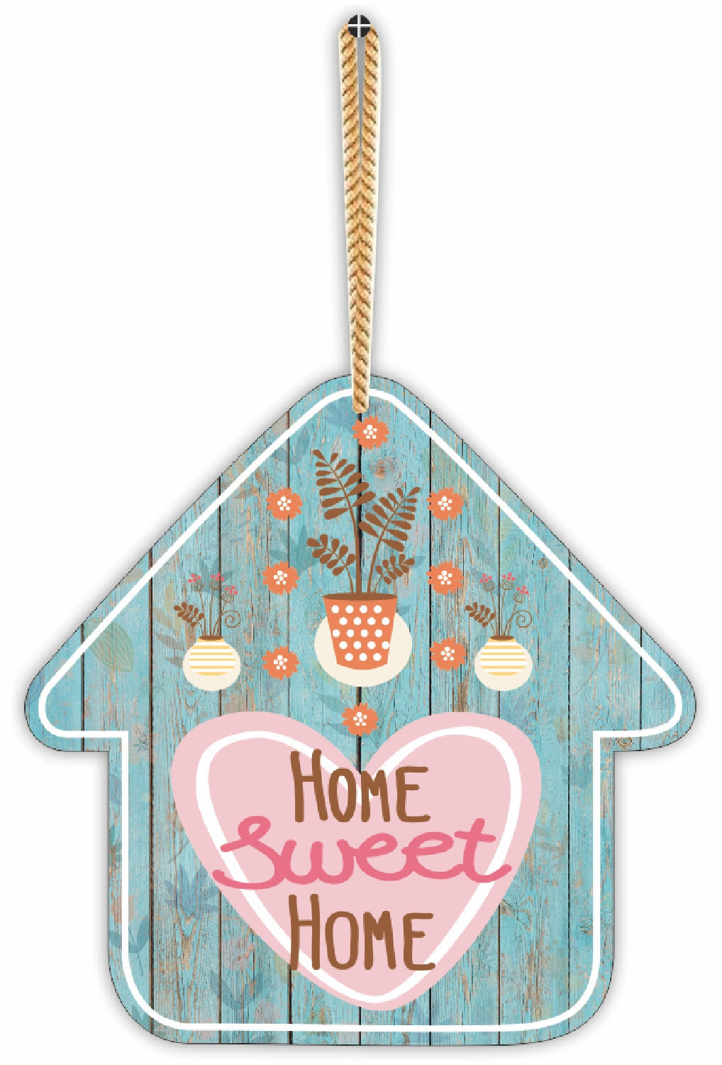 Home-Sweet-Home Printed MDF Wall Hanging