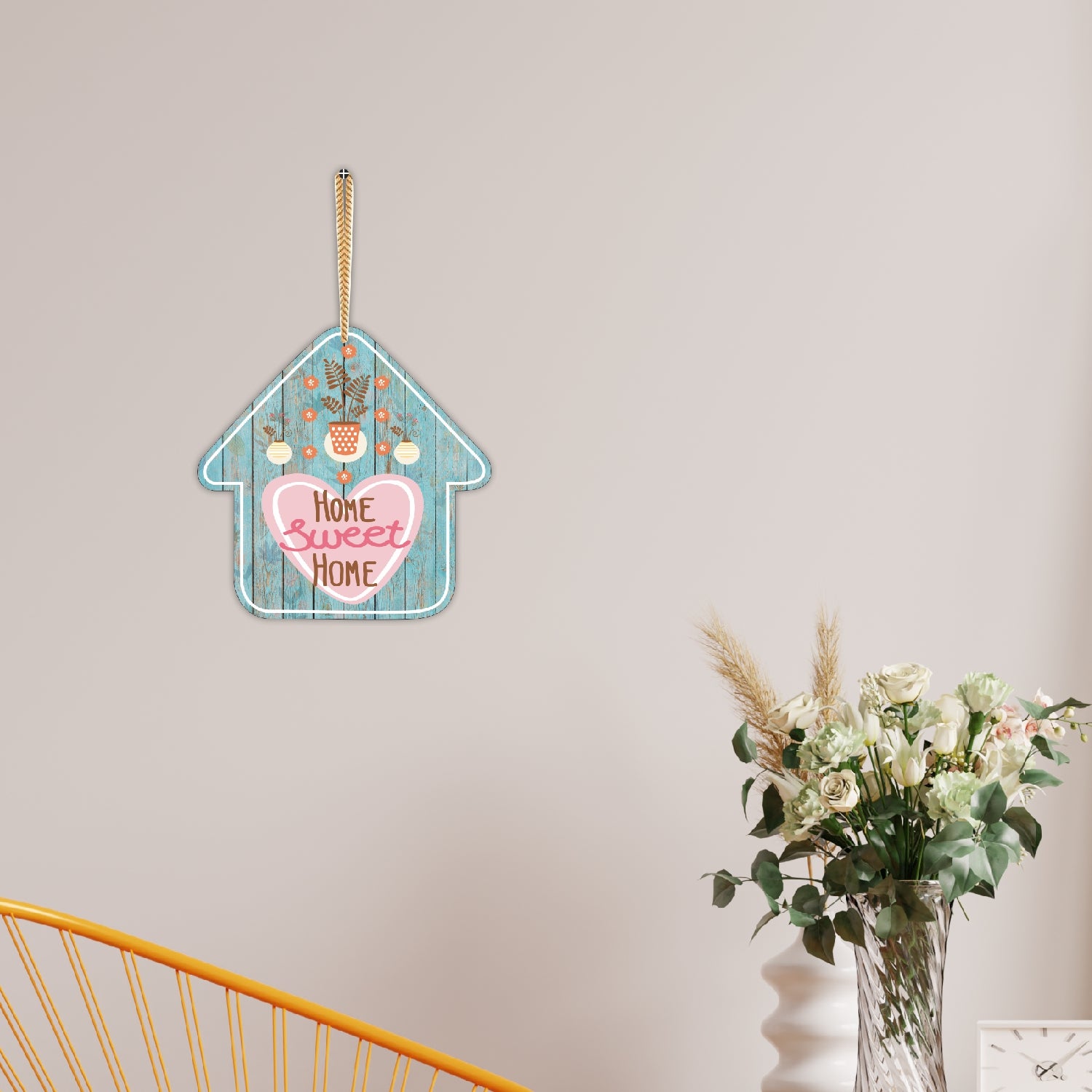 Home-Sweet-Home Printed MDF Wall Hanging