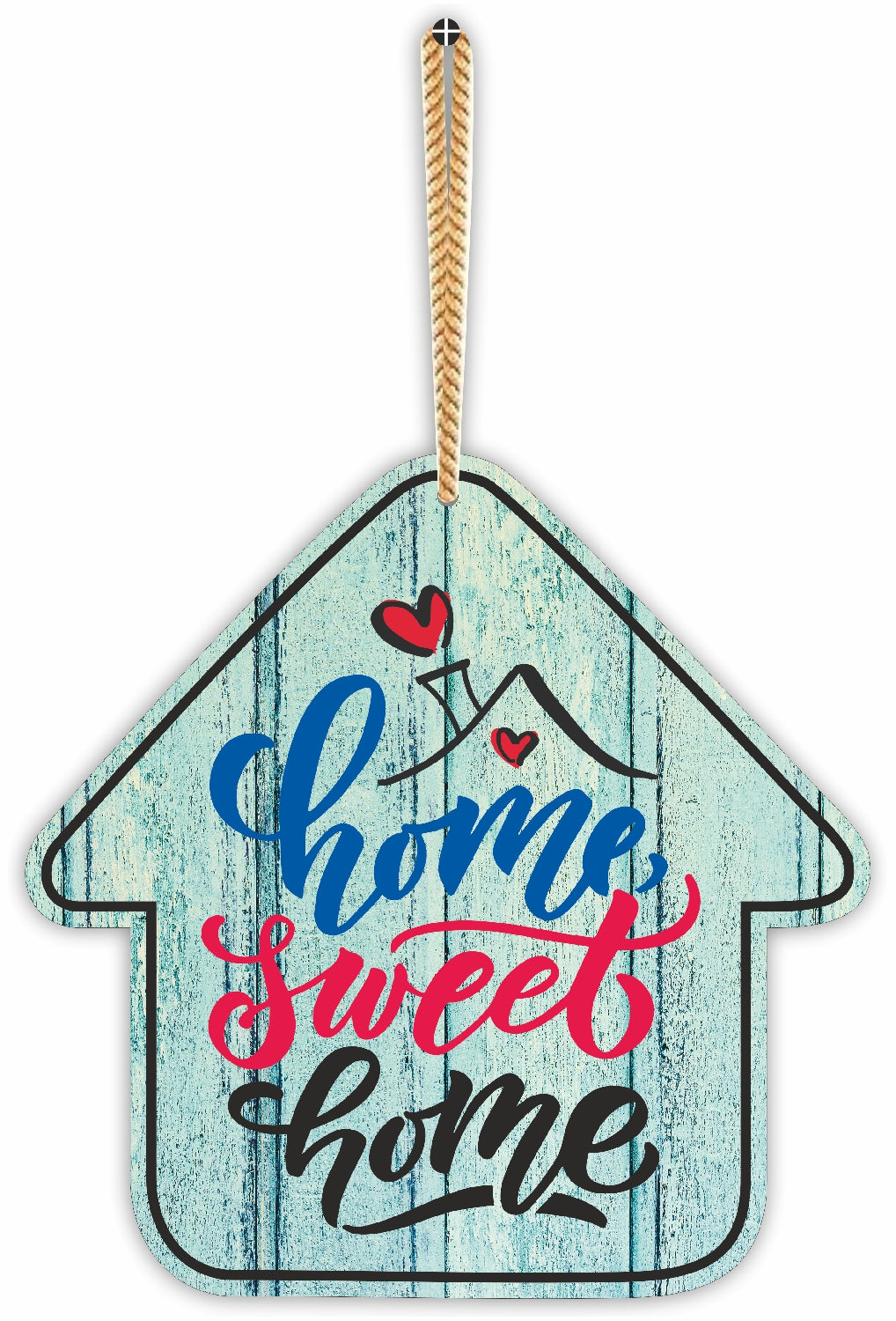 Home-Sweet-Home Printed MDF Wall Hanging