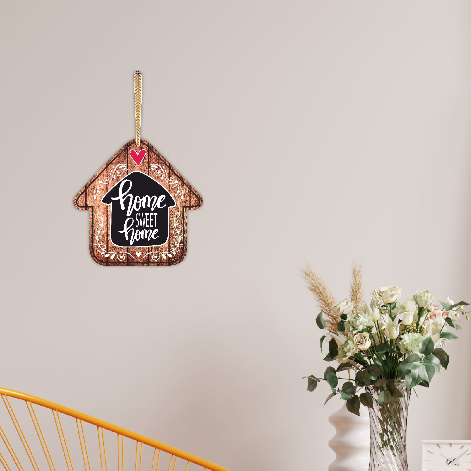 Home-Sweet-Home Printed MDF Wall Hanging