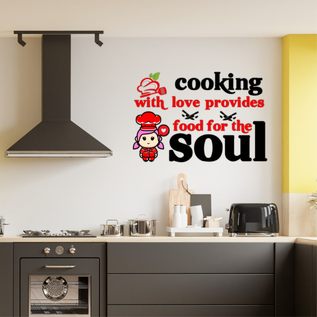 Kitchen Transparent Wall Sticker