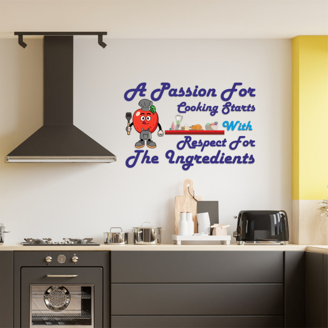 Kitchen Transparent Wall Sticker Decor