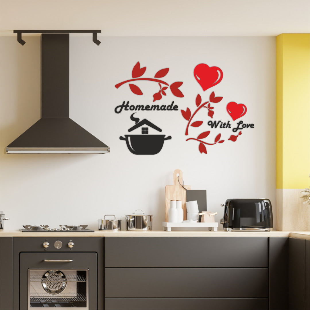 Transparent Kitchen Wall Sticker