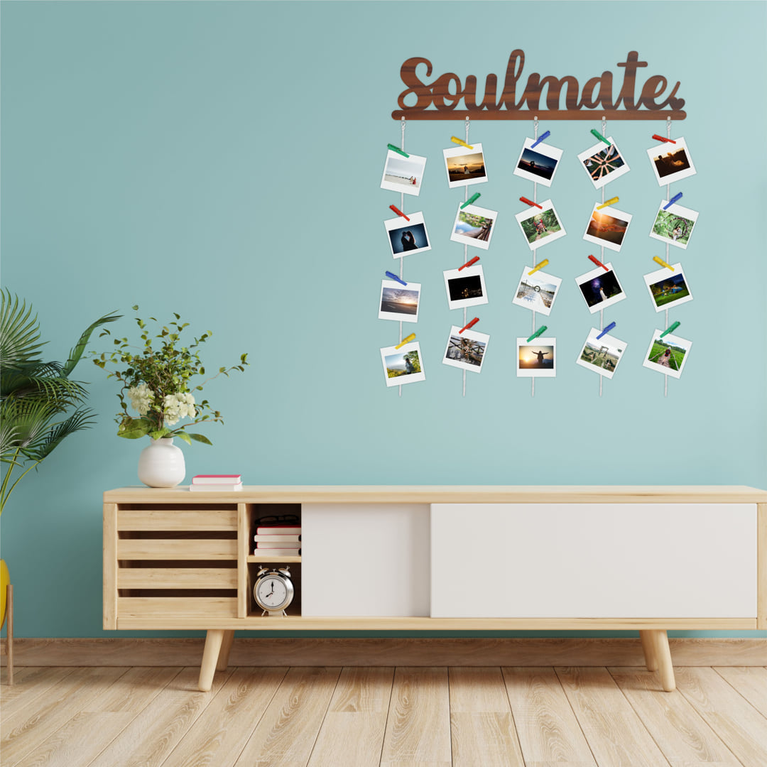 Soulmate Photo Display Wall Hanging