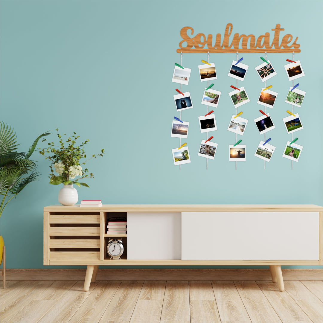 Soulmate Photo Display Wall Hanging