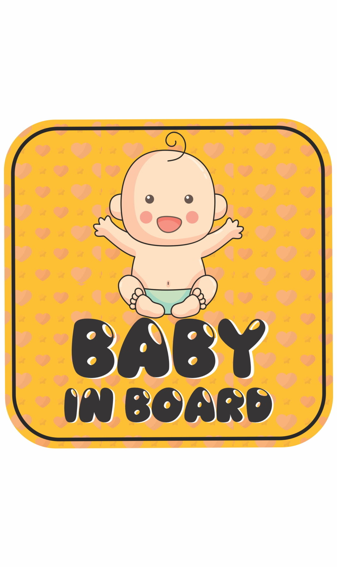 Baby on Board Car Sticker(2pc)_c14