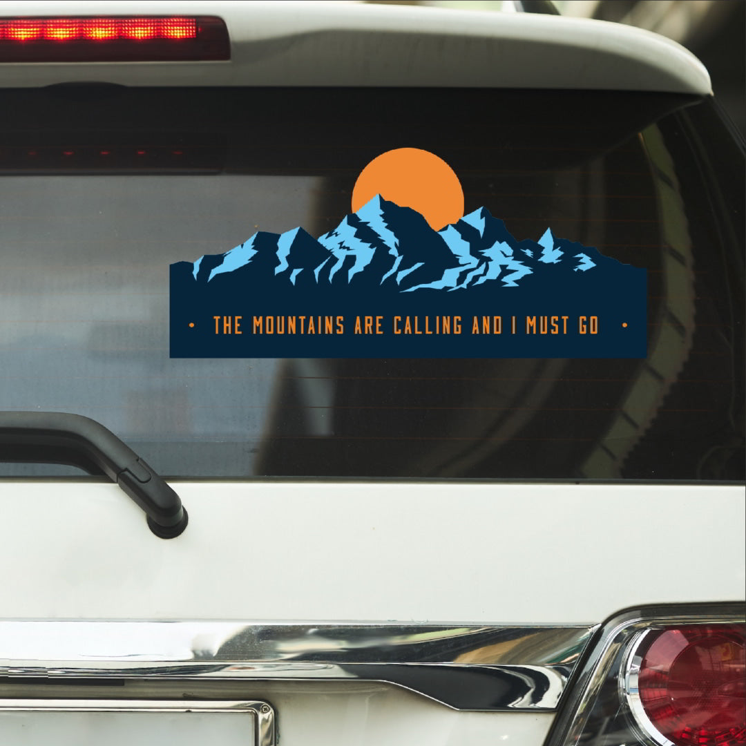Mauntain Decal Car Sticker