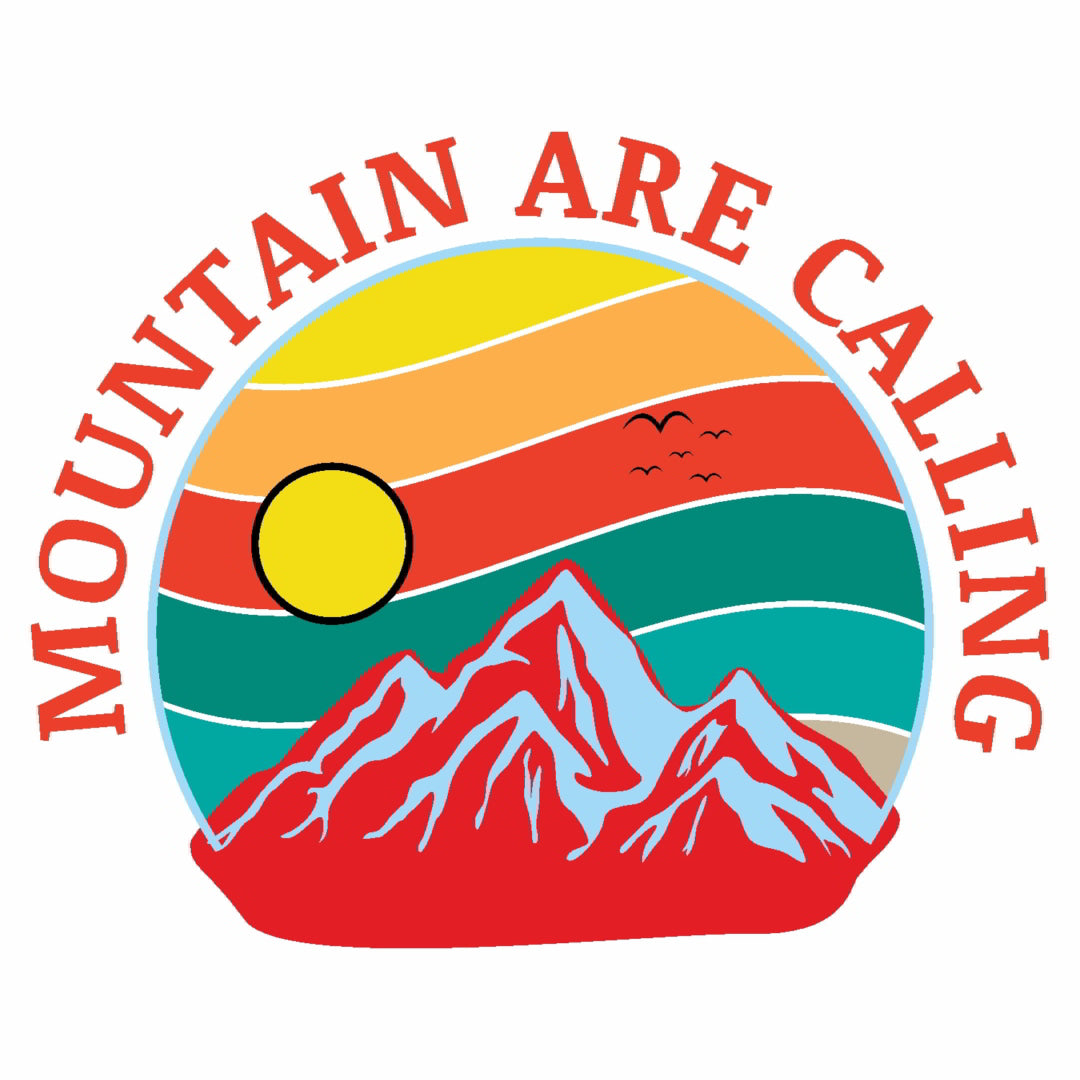 Mountain Calling Car Sticker