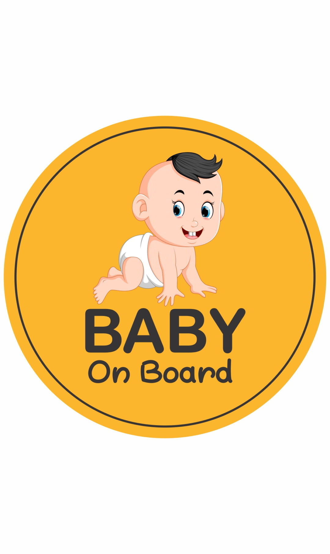 Baby on Board Car Sticker(2pc)_c17