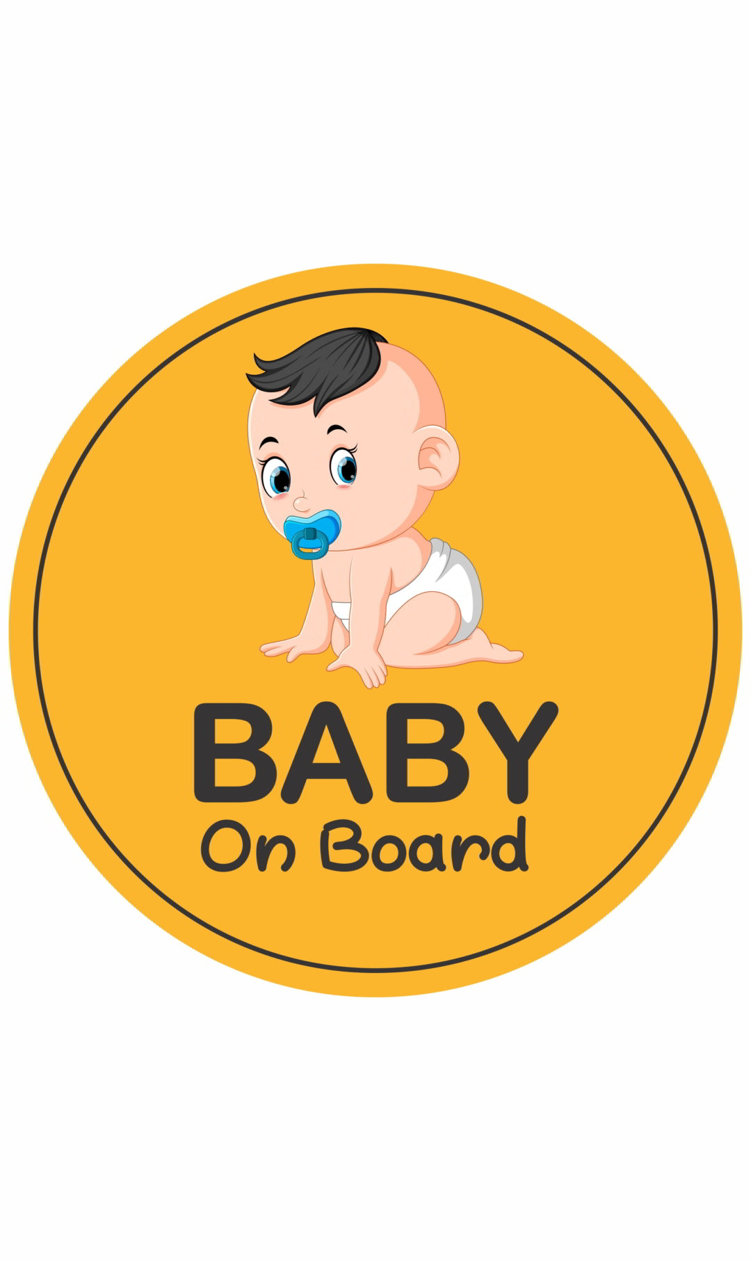 Baby on Board Car Sticker(2pc)_c20