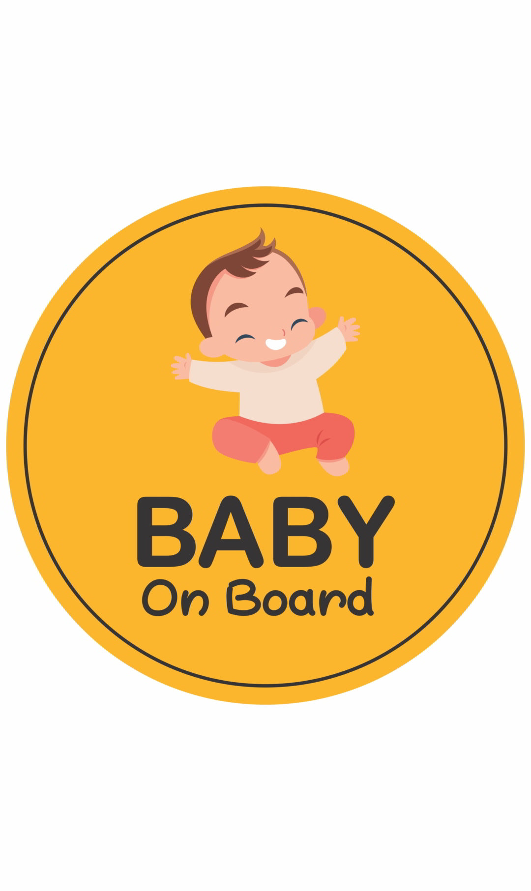 Baby on Board Car Sticker(2pc)_c19