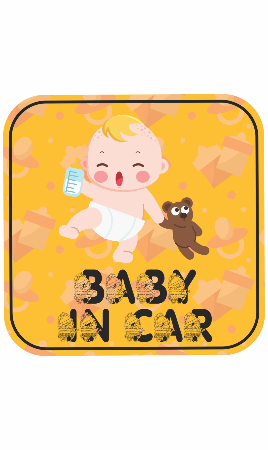 Baby in Car Decal Sticker(2pc)_c21