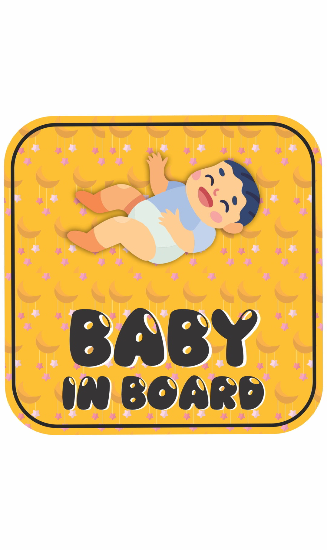 Baby in Board Decal Sticker(2pc)_c27