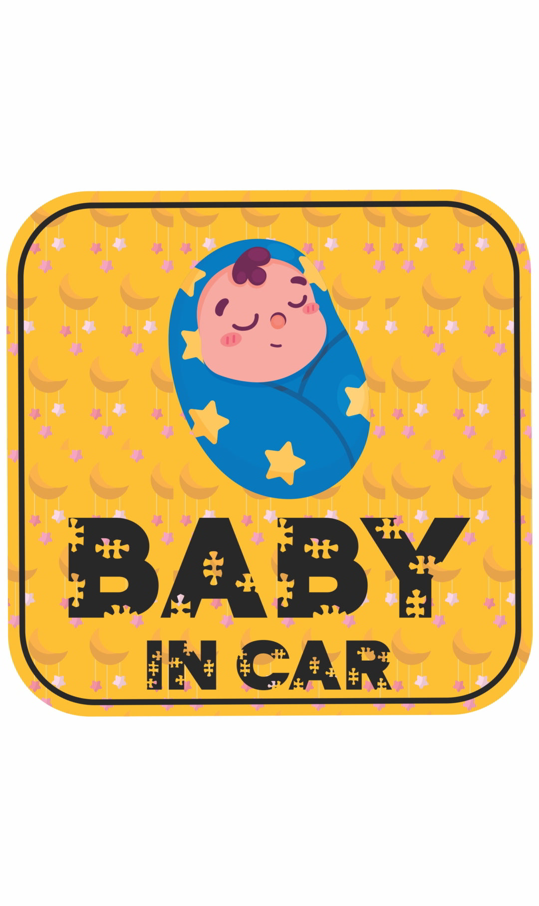 Baby in Car Decal Sticker(2pc)_c30